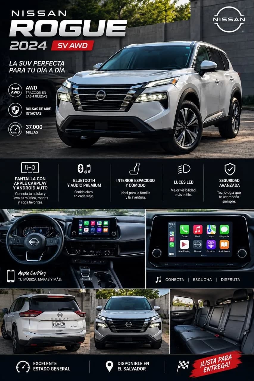 Nissan rogue 2024 sv